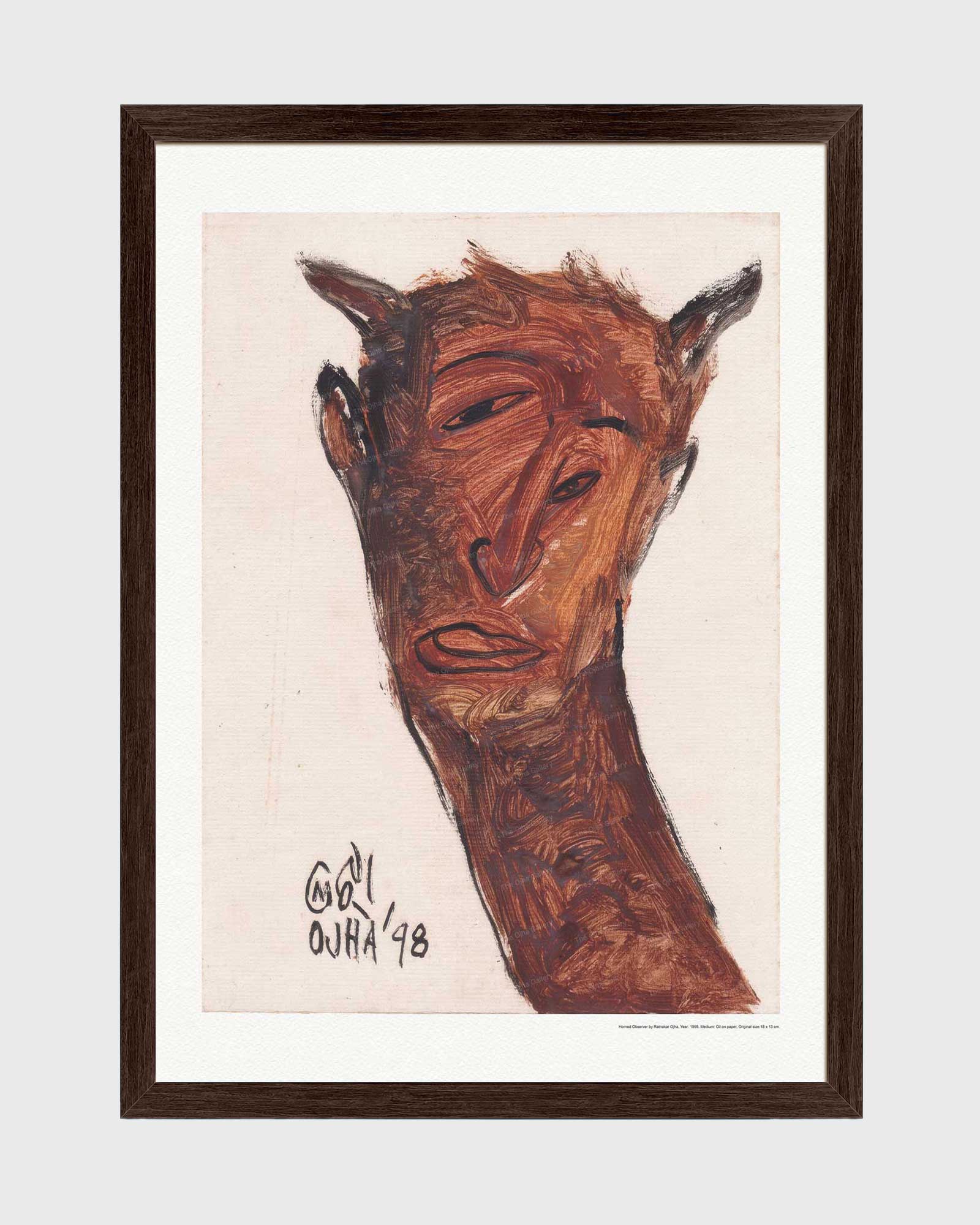 Horned Observer | Fine Art Print