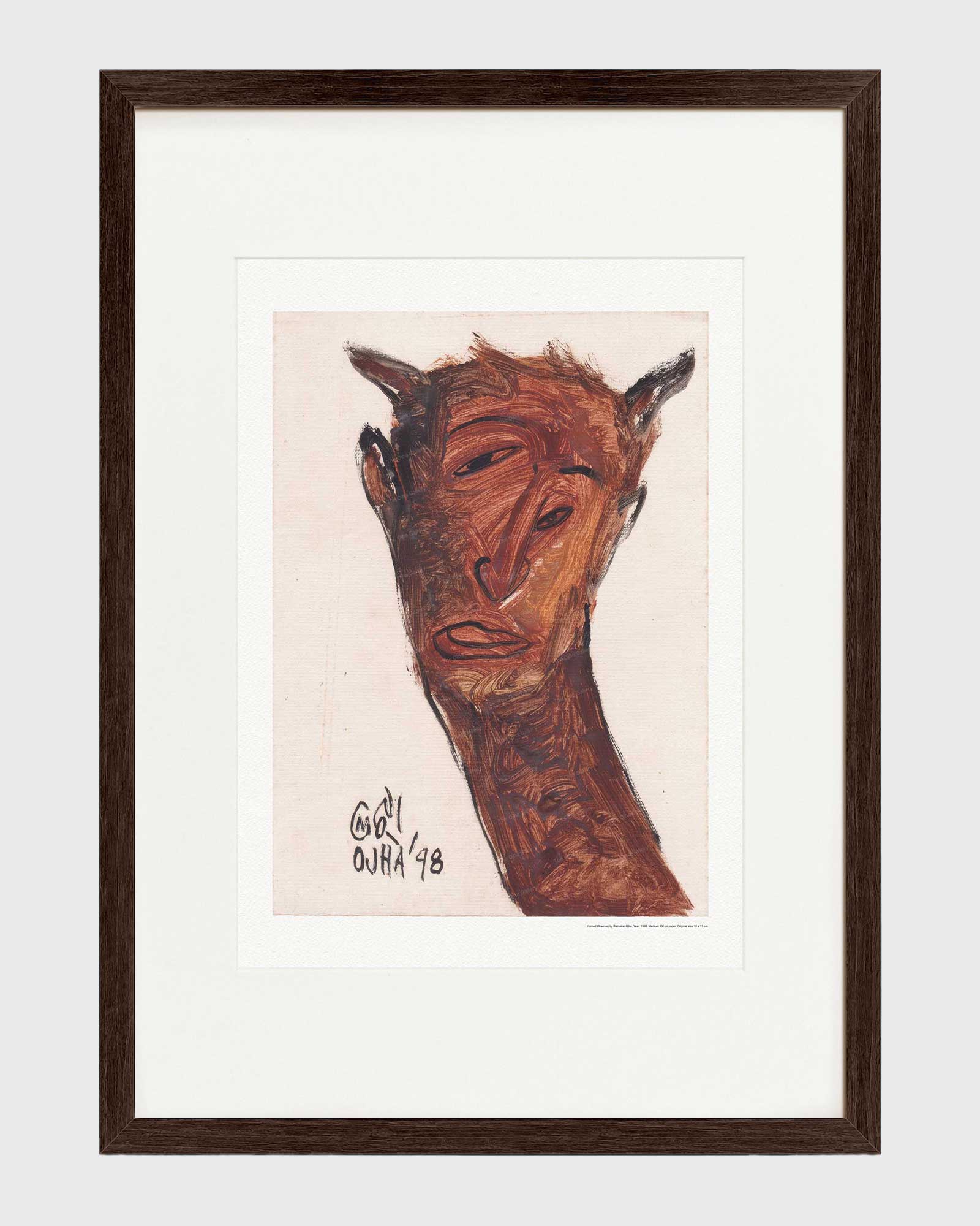 Horned Observer | Fine Art Print