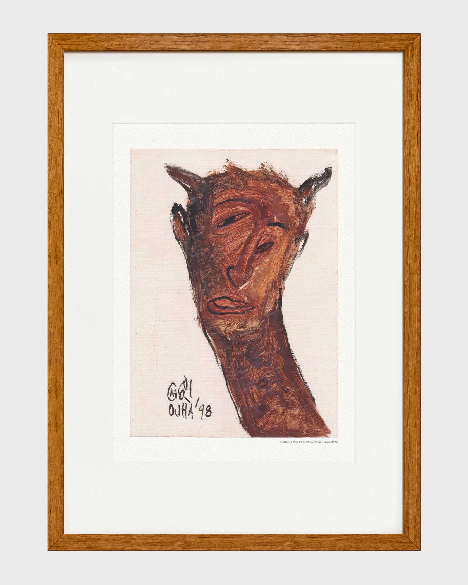 Horned Observer | Fine Art Print