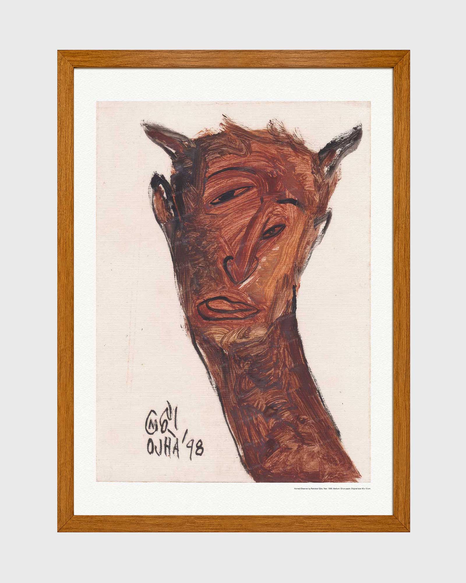 Horned Observer | Fine Art Print
