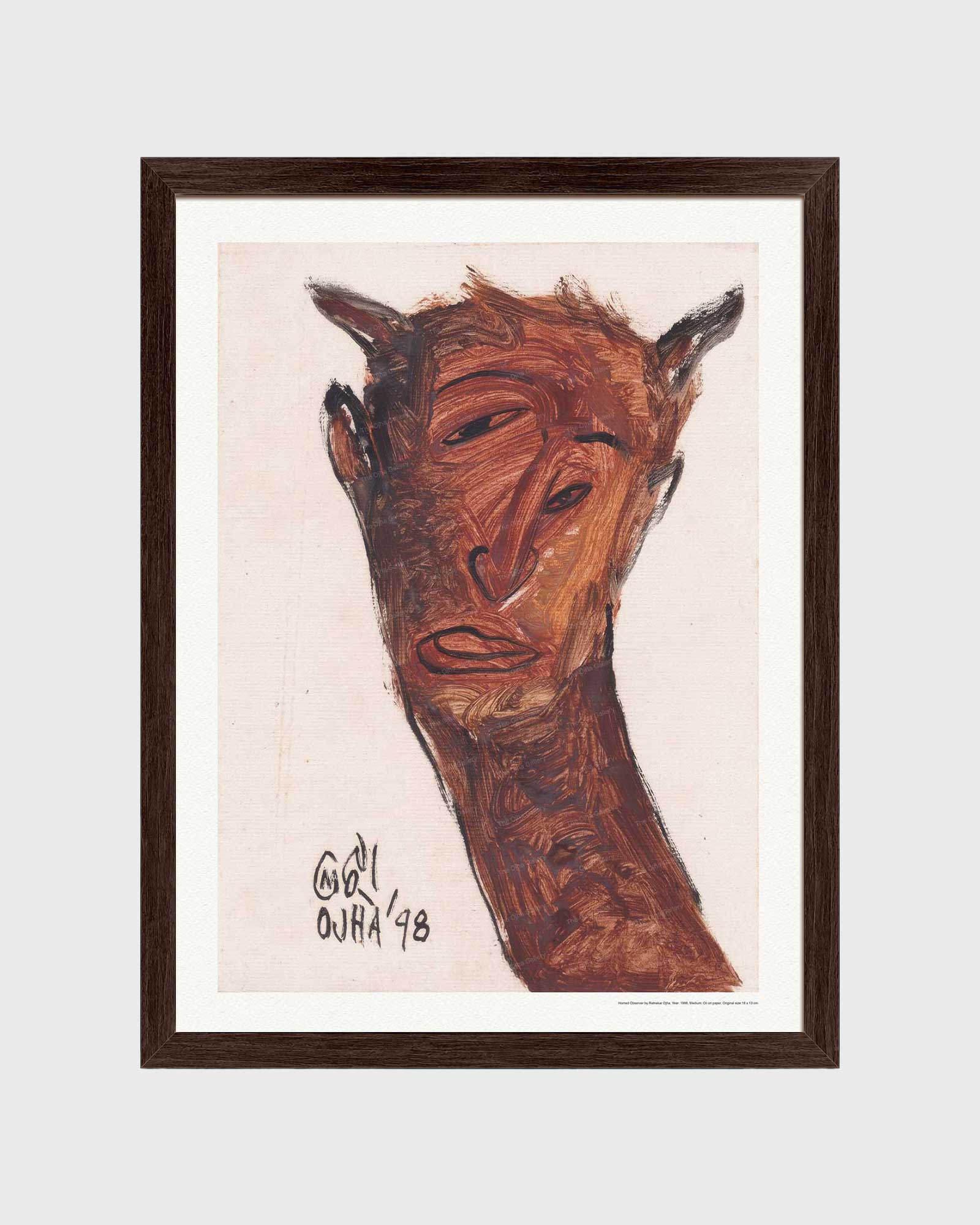 Horned Observer | Fine Art Print