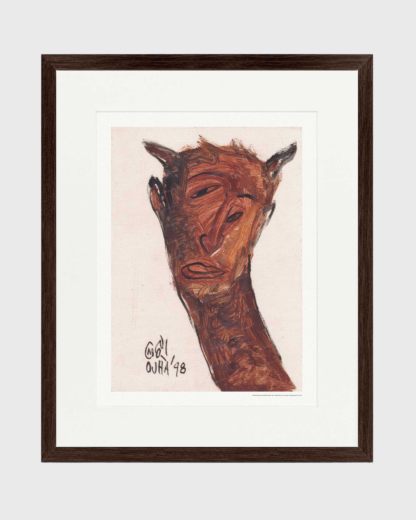 Horned Observer | Fine Art Print