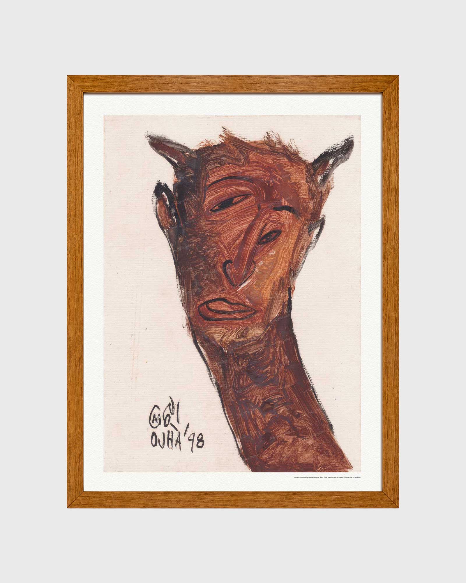 Horned Observer | Fine Art Print