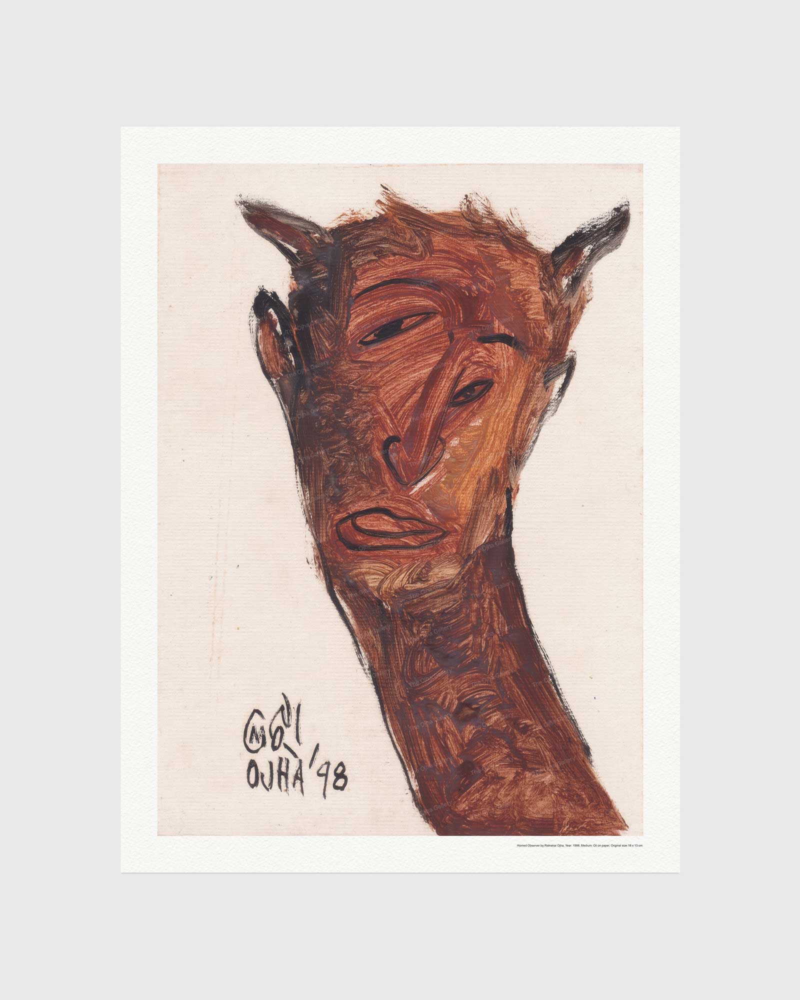Horned Observer | Fine Art Print