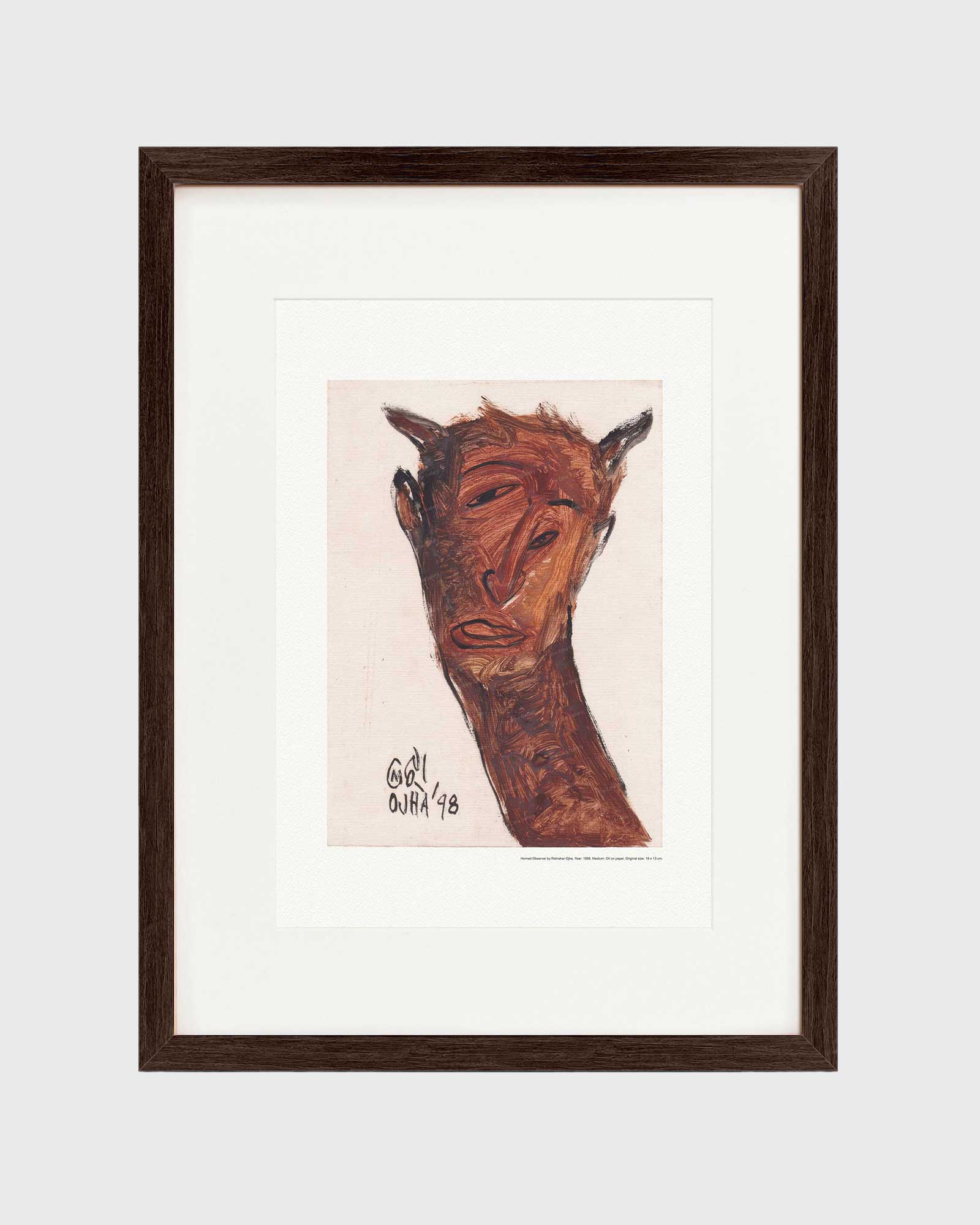 Horned Observer | Fine Art Print