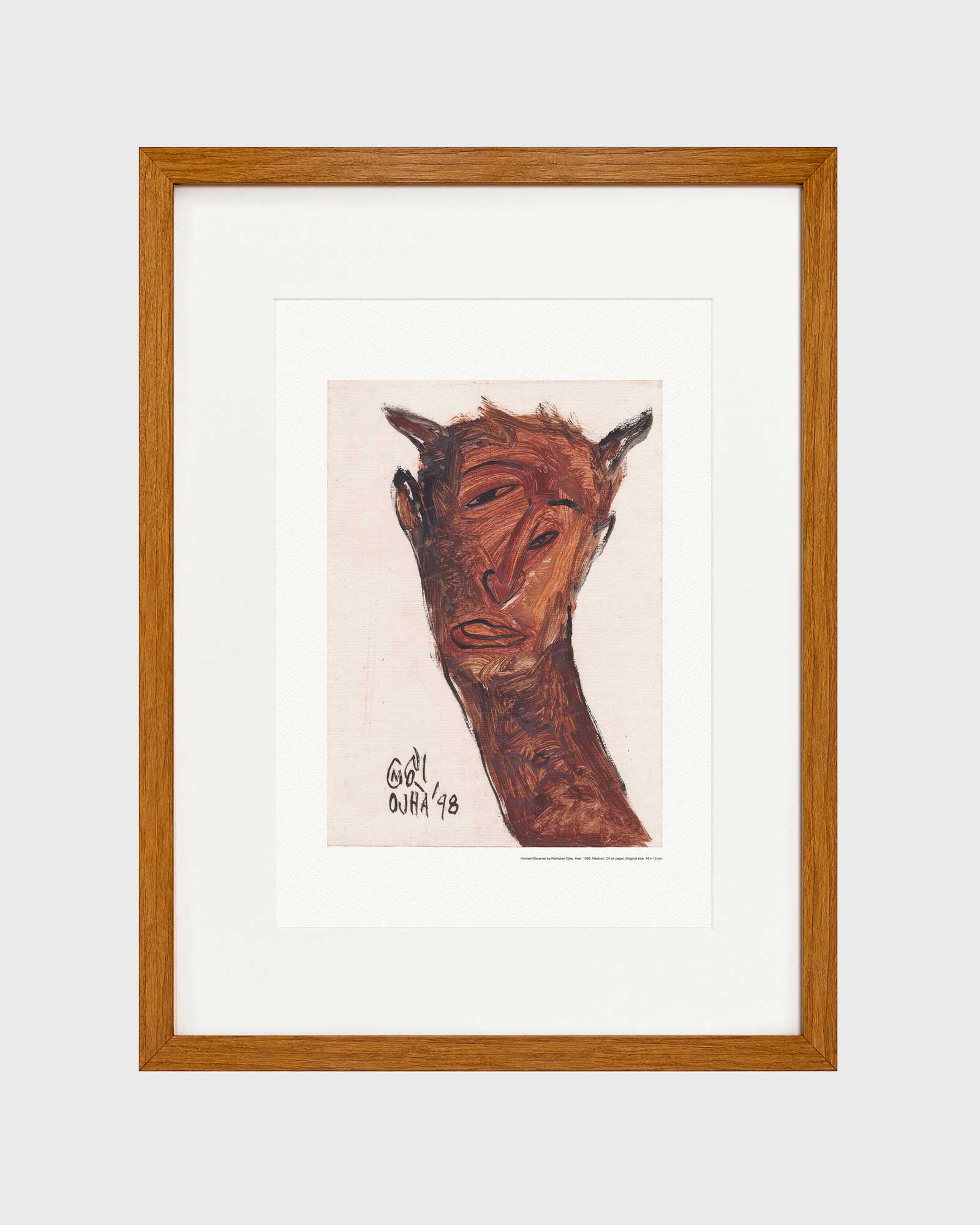Horned Observer | Fine Art Print