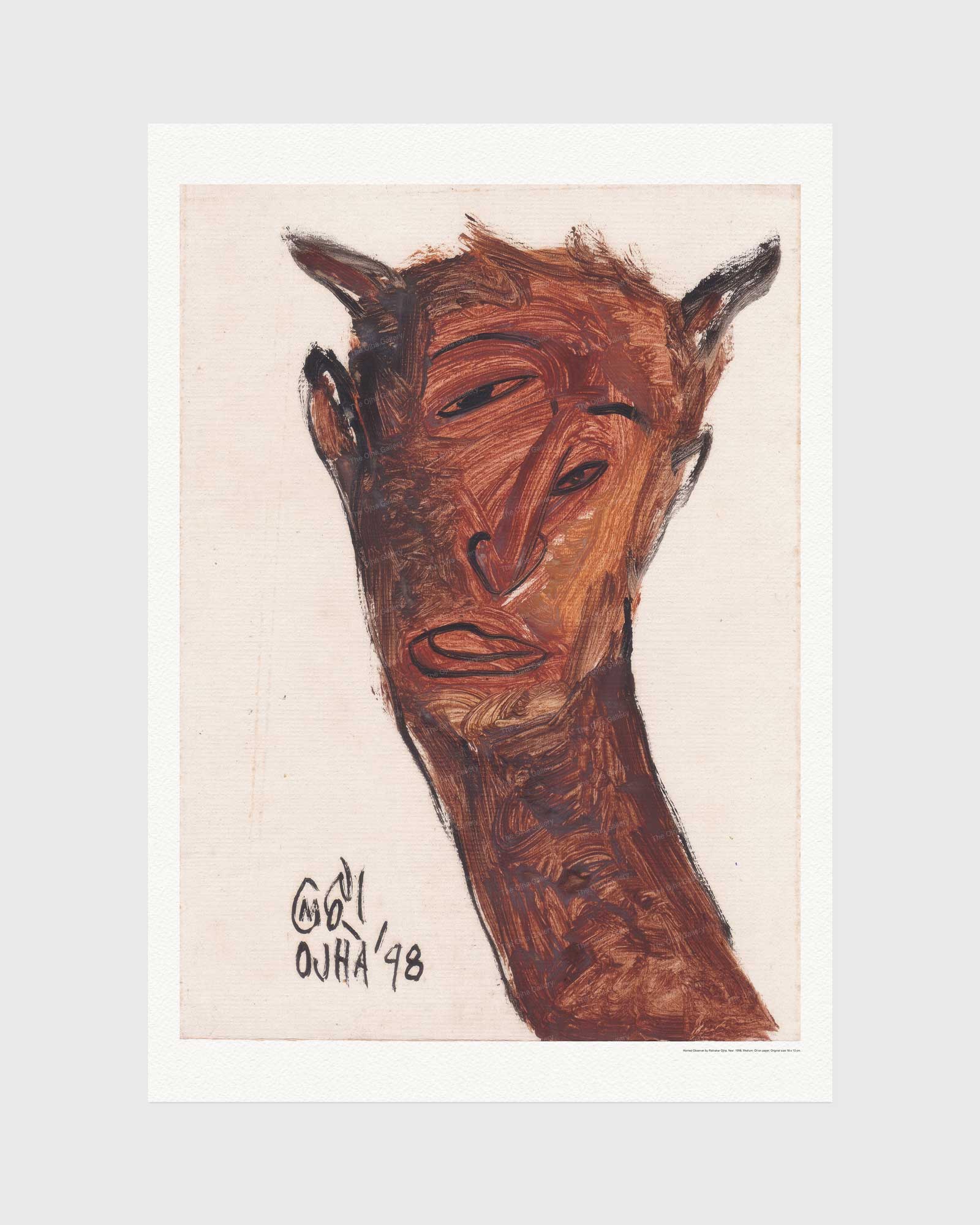 Horned Observer | Fine Art Print