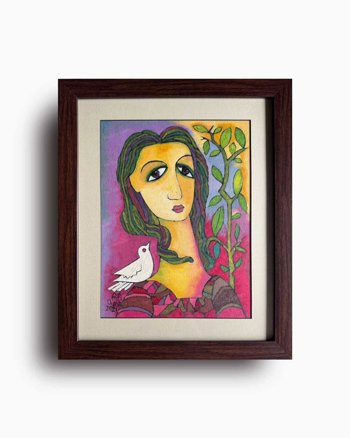 Whisper of the white bird | Original Artwork